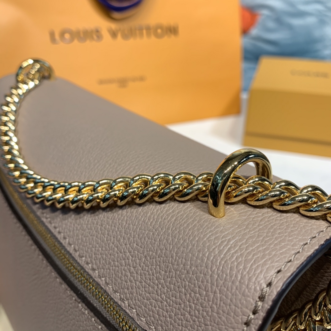 Louis Vuitton MYLOCKME CHAIN BAG Shoudler Bag M56137 Greige Gray/Beige